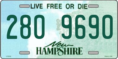 NH license plate 2809690