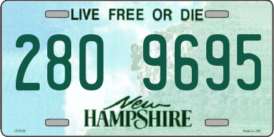 NH license plate 2809695