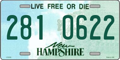 NH license plate 2810622