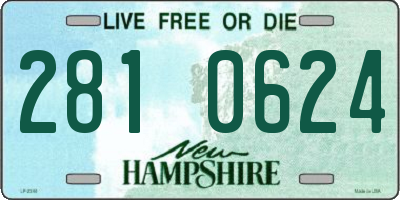 NH license plate 2810624