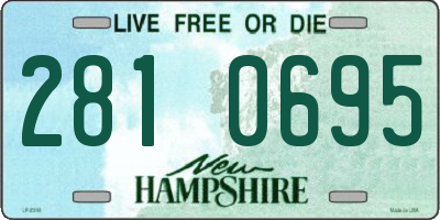 NH license plate 2810695