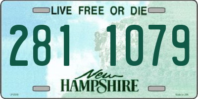 NH license plate 2811079