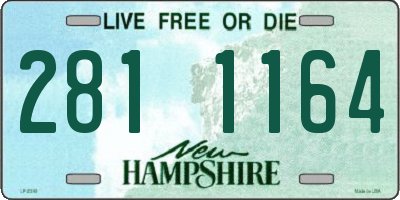 NH license plate 2811164