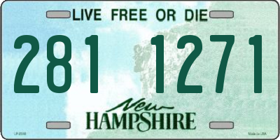 NH license plate 2811271