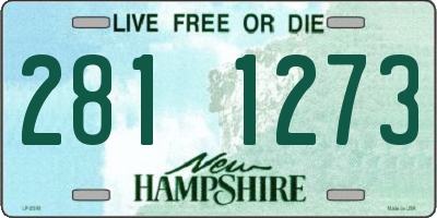 NH license plate 2811273
