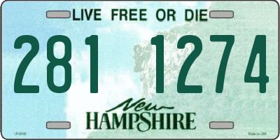 NH license plate 2811274