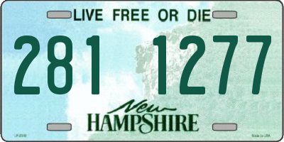 NH license plate 2811277