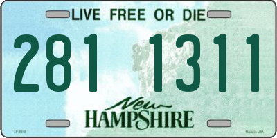 NH license plate 2811311