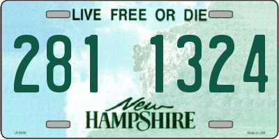NH license plate 2811324
