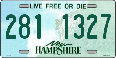 NH license plate 2811327