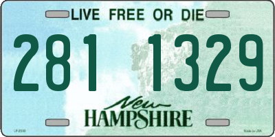 NH license plate 2811329