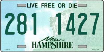 NH license plate 2811427
