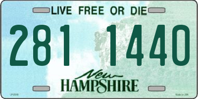 NH license plate 2811440