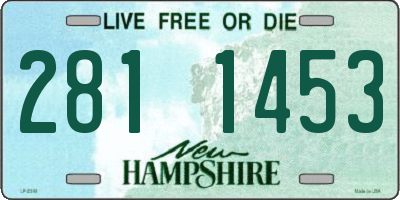 NH license plate 2811453