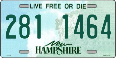 NH license plate 2811464