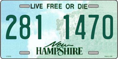 NH license plate 2811470