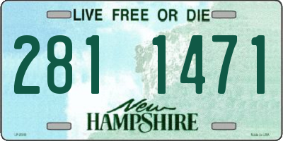 NH license plate 2811471