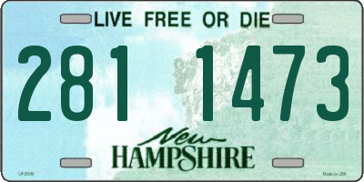 NH license plate 2811473