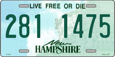NH license plate 2811475