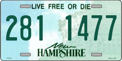 NH license plate 2811477