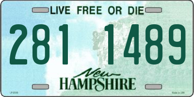 NH license plate 2811489