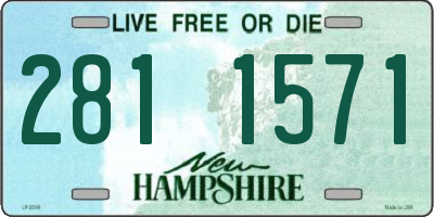 NH license plate 2811571