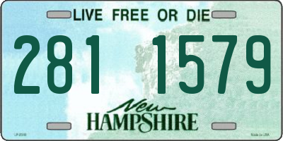 NH license plate 2811579