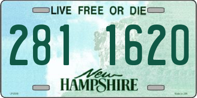 NH license plate 2811620