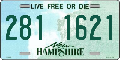NH license plate 2811621