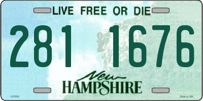 NH license plate 2811676