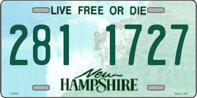 NH license plate 2811727