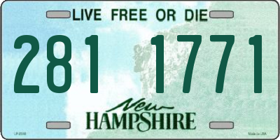 NH license plate 2811771
