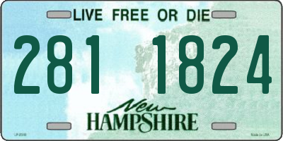 NH license plate 2811824