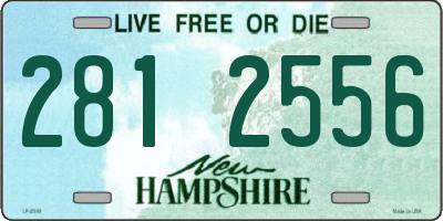 NH license plate 2812556
