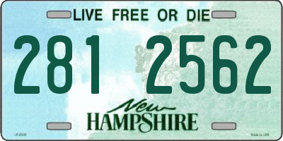 NH license plate 2812562