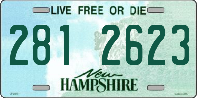 NH license plate 2812623