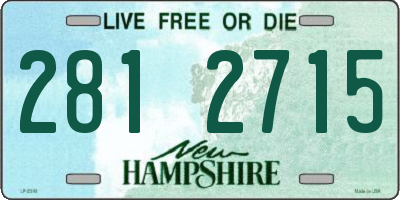 NH license plate 2812715