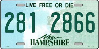 NH license plate 2812866