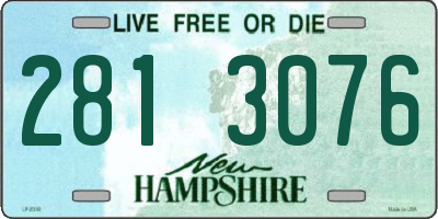 NH license plate 2813076