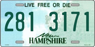 NH license plate 2813171