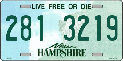 NH license plate 2813219