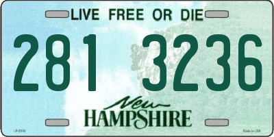 NH license plate 2813236