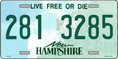 NH license plate 2813285