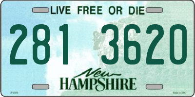 NH license plate 2813620