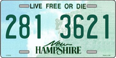 NH license plate 2813621