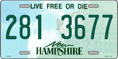 NH license plate 2813677