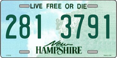 NH license plate 2813791