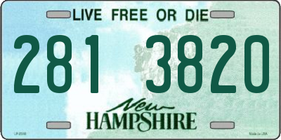 NH license plate 2813820