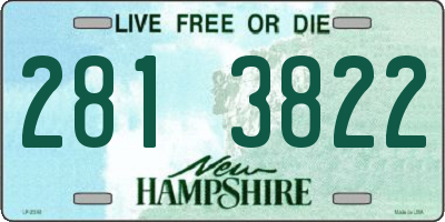 NH license plate 2813822