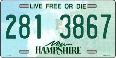 NH license plate 2813867